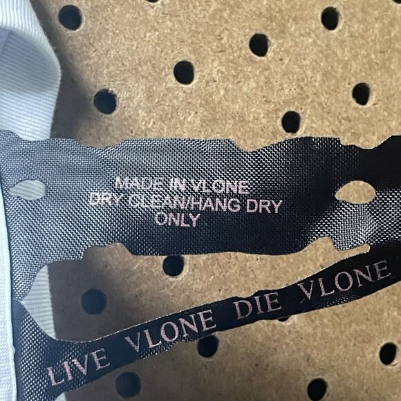 VLONE Snake T-Shirt Tee HUGE Script USA Made White Size XL Men EUC - Picture 4 of 8